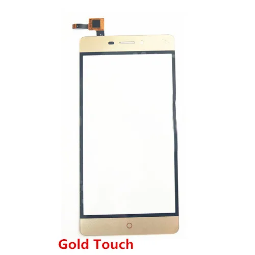 Gold Touch Для zte guan 3D V5 K3DX-V5G сенсорный экран дигитайзер ЖК-дисплей сенсор сборка Замена модуля черный - Цвет: Gold Touch