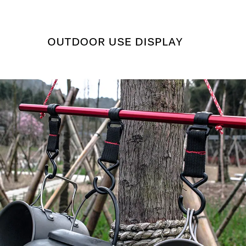 Крючок для палатки крючок складной вешалки пальто плаванья 5 шт. портативный