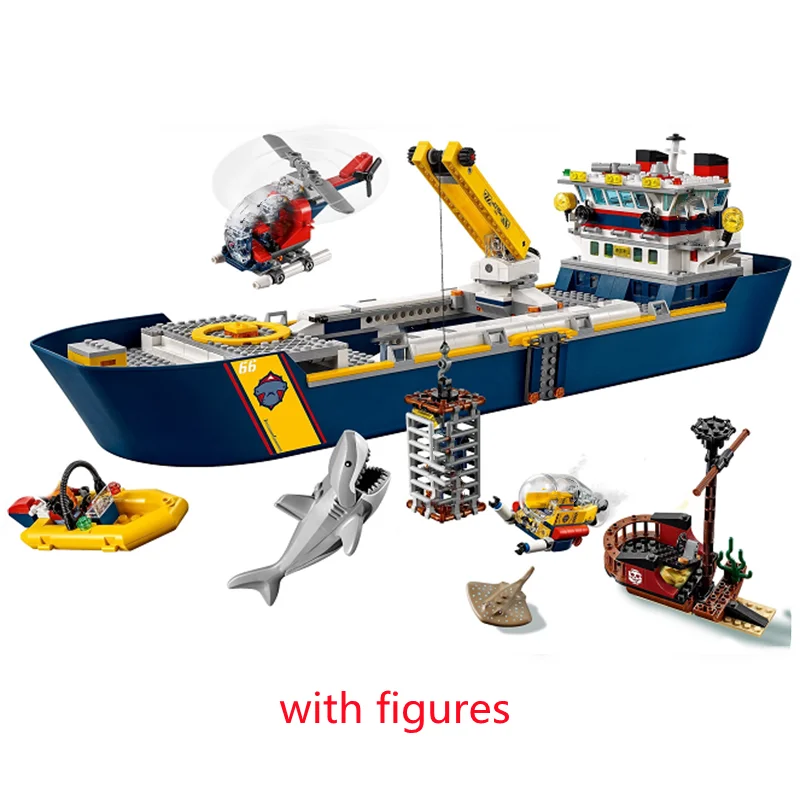 793 Uds 11617 juguete de bloques de construcci&oacute;n Series de la ciudad 60266 montado bloques de construcci&oacute;n juguete de los ni&ntilde;os regalos-1