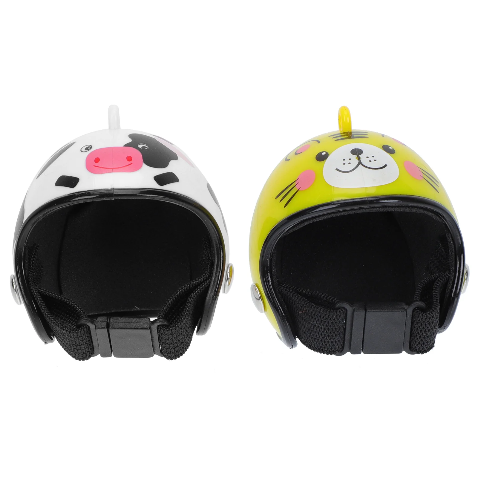 

2pcs Chicken Pet Supplies Funny Safety Helmet Chicken Hat Chicken Helmets