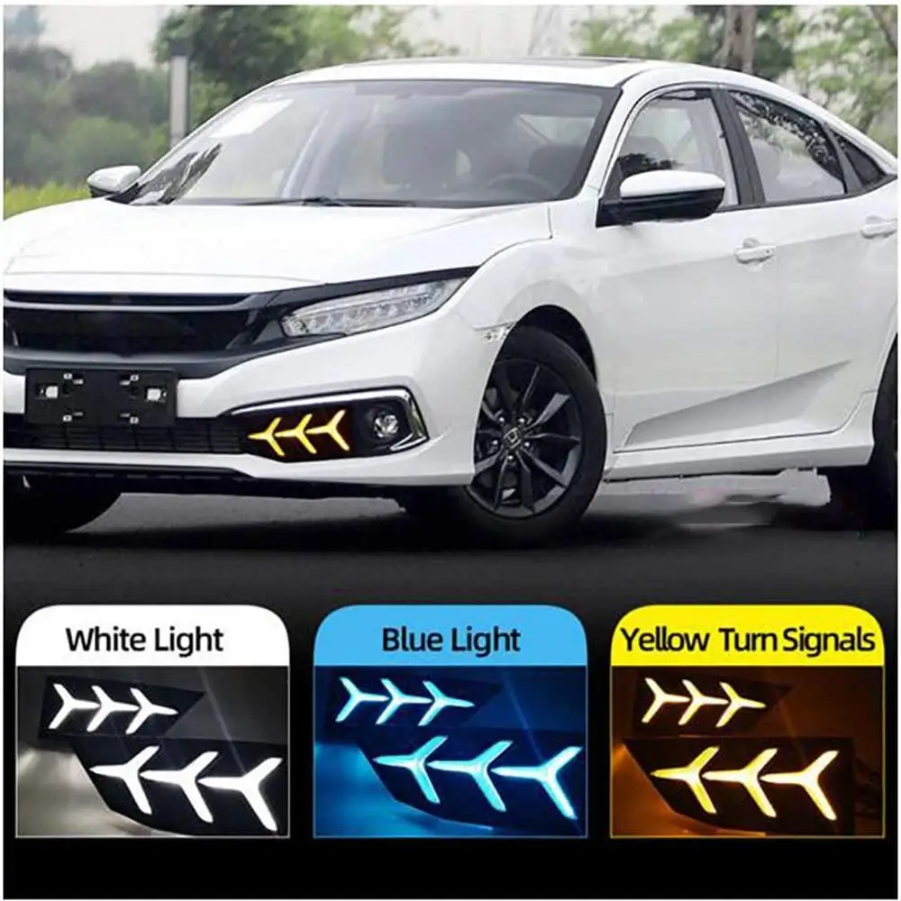 

Дневные ходовые огни для Honda Civic 2014-2017 седан, 2 шт.