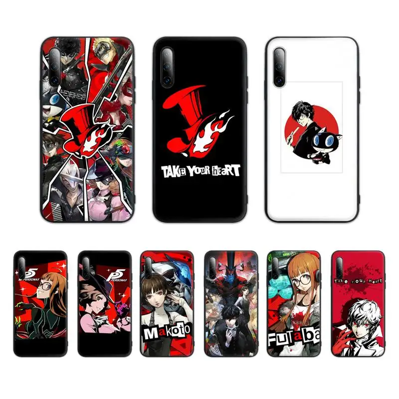 

Persona 5 Take Your Heart Phone Case For Samsung S21 S20 Fe S30 Ultra S10-4G S10-5G Plus Lite S10e S9 Silicone Funda
