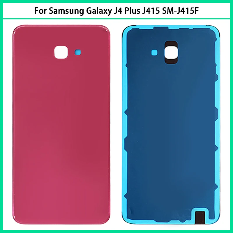 Новинка J4 для Samsung Galaxy Plus J415 SM J415F пластиковая задняя крышка батареи задней двери