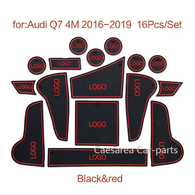 

Автомобильный затворный слот вентилятор осевой вентилятор центробежный вентилятор Coaster интерьер нескользящие коврики для Audi Q7 2016-2019