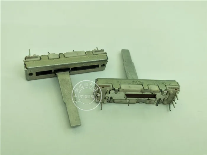 1 шт. прямой ползунок для Альп 35 мм двойной потенциометр ручка A10K 25MMC |