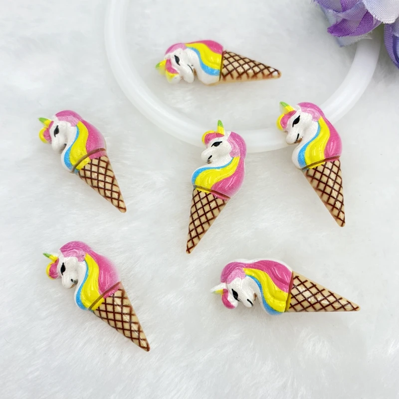 10 шт./лот новые миниатюрные прекрасные кабошоны из смолы с плоской задней