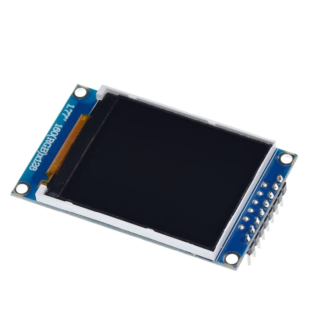TZT 1,77 дюймов TFT lcd экран 128*160 1,77 TFTSPI TFT цветной экран модуль последовательного порта