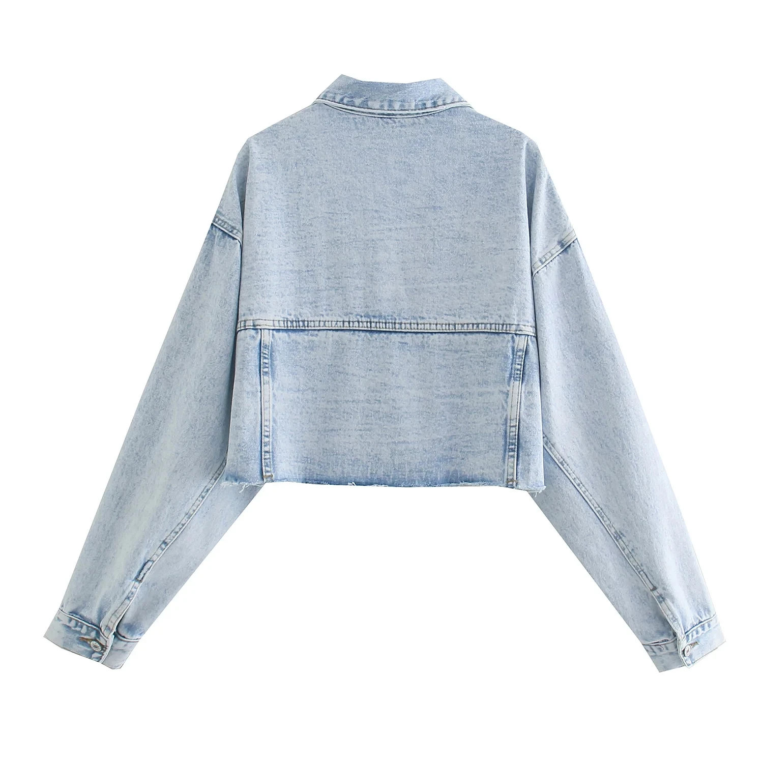 

Withered Denim Jacket Women England Style High Street Vintage High Waist Short Jacket Women Casaco Feminino Jaqueta Feminina Top