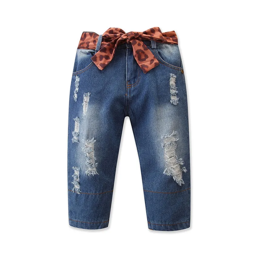 Baby 2Piece Set Spring Fall Toddler Girls Clothes Casual Fashion Hooded Letter T-shirt+Kids Jeans For Children Clothing BC1812-1 | Мать и