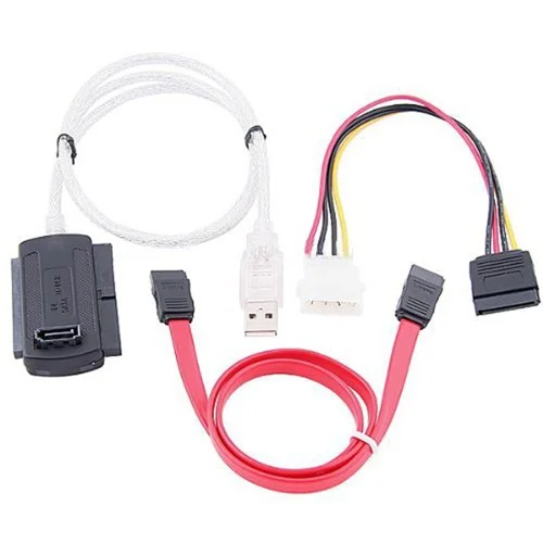 Переходник SATA/PATA/IDE на USB 2 0 кабель переходник для жесткого диска 5/3 5 дюйма с