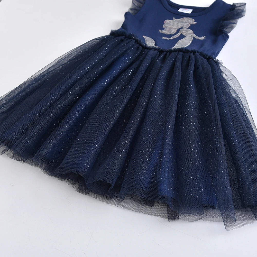 Summer Tutu Dress for Girls Dresses Kids Unicorn Vestidos Princess Birthday Party Costumes Mermaid Clothes | Детская одежда и