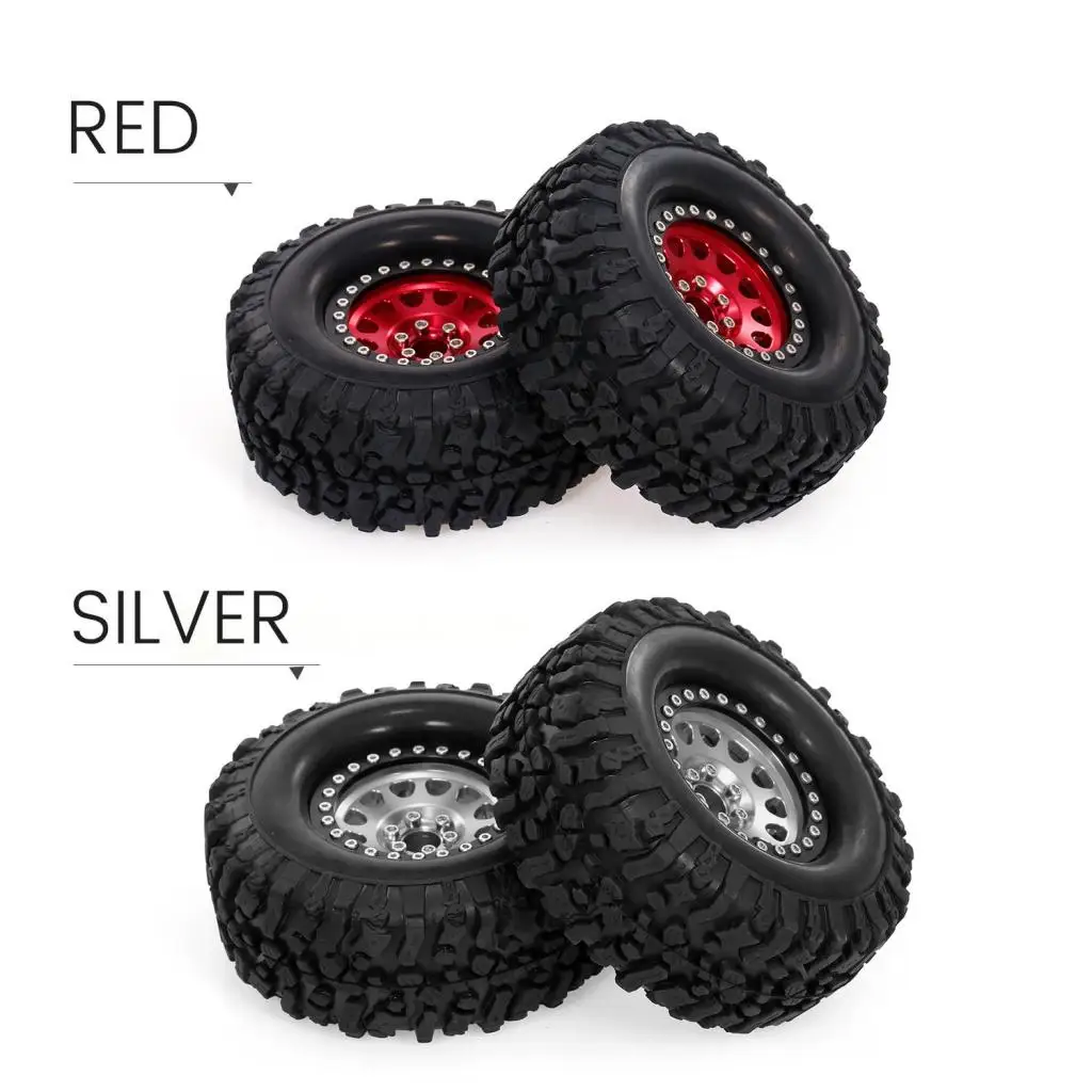 

2 Pieces Rc Car Tires, Rubber Tire Wheel Tires for 1:10 Hsp