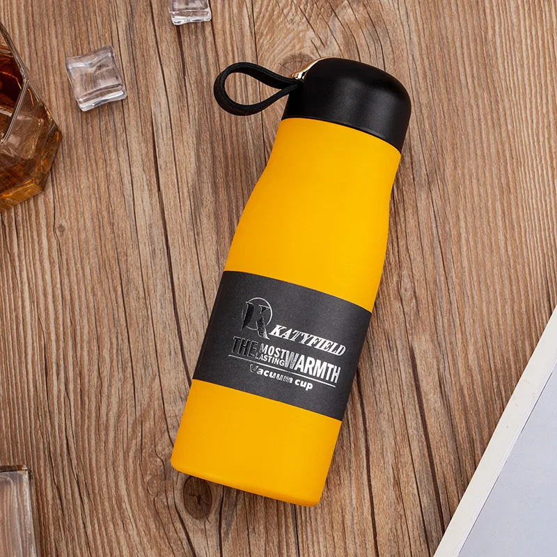 Бутылка-термос для воды 400 мл из нержавеющей стали | Дом и сад