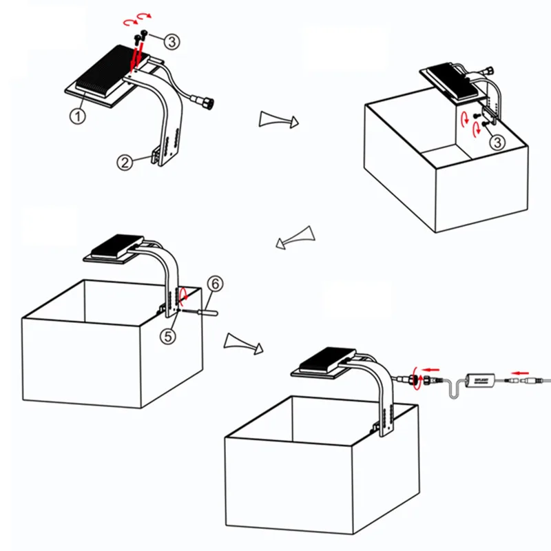 Светодиодсветильник лампа Коралл для морской воды с Wi Fi Светодиодная