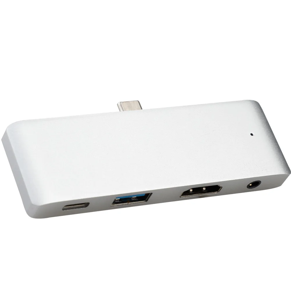 4 в 1 type-c HDMI 4K концентратор-картридер адаптер для iPad Pro type-C устройства