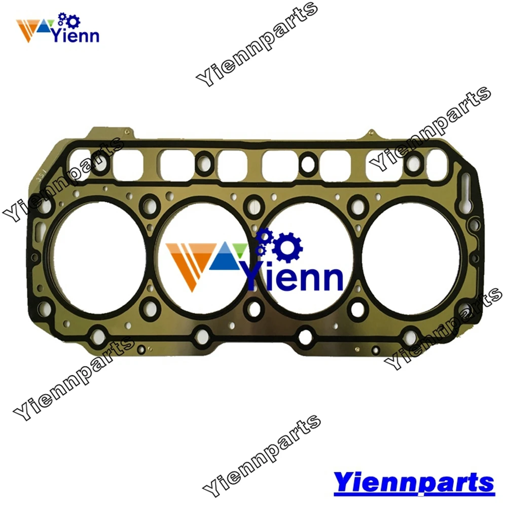 

4TNE106T Cylinder Head Gasket 123907-01350 For Yanmar Forklift Loader Tractor Diesel Engine 4TNE106T-GE 4TNE106-GE 4TNE106T-NS