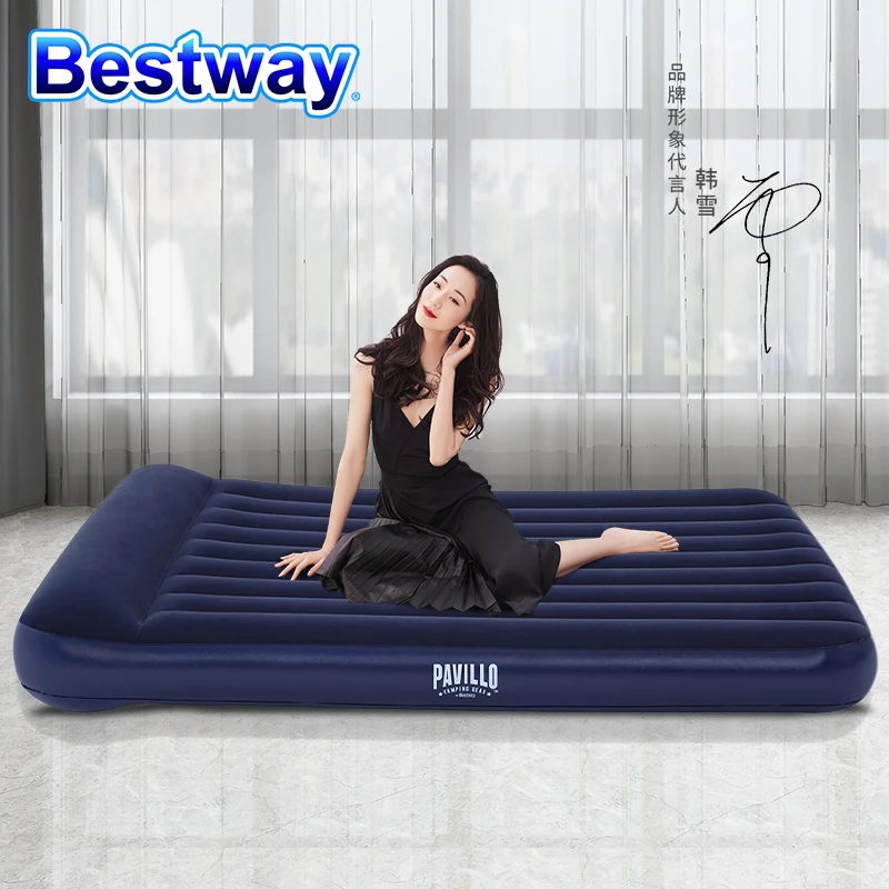 

Bestway 67682 Pavillo Tritech Mattress Twin Air Filled Camping Sleeping Inflatable Mattresses Outdoor Ultralight Cushion Hiking