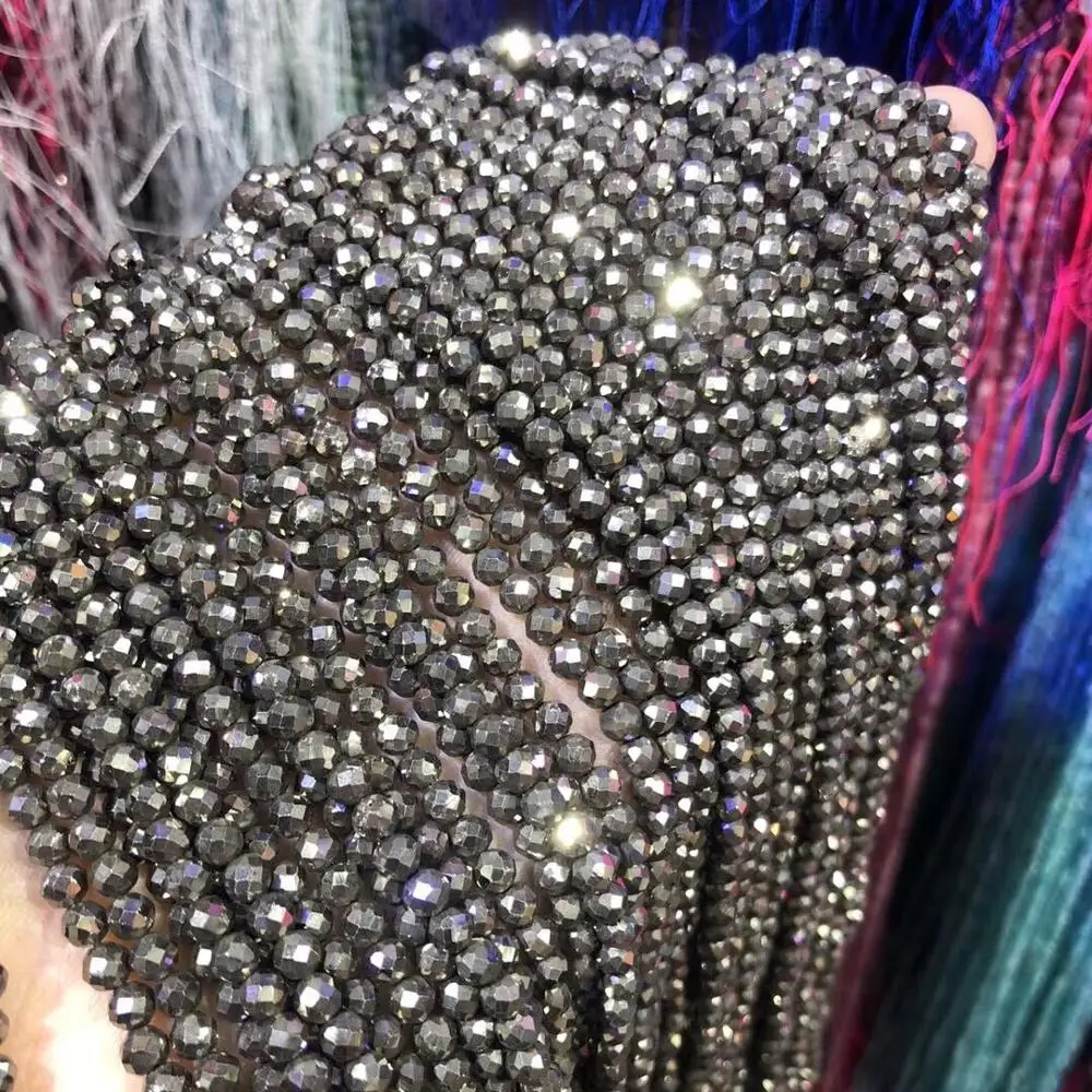 

Natural Stone Beads Chalcopyrite Section Loose Beads Charms For DIY Necklace Bracelet Sewing Craft Jewelry Accessory Making