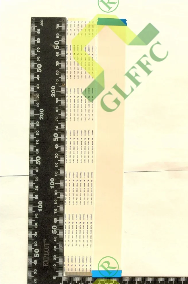 

Free shipping 60pin 0.5pitch 100-210mm A-type Flexible Flat Cable FFC awm 20624 ROHS for TTL