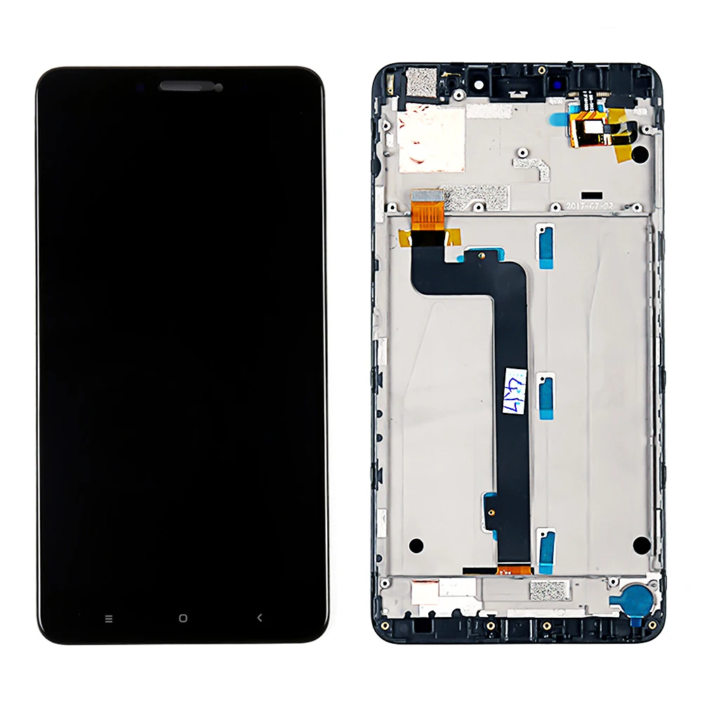 ЖК-дисплей для Xiaomi Mi Max 2 с сенсорным экраном и дигитайзером стекло в сборе рамкой
