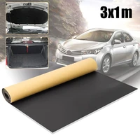 300x100cm super thickness rubber foam car floor tailgate sound insulation deadener mat proofing deadening anti noise cell foam
