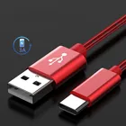 Кабель USB Type-C, провод для зарядки с лентой, кабель C, шнур для быстрой зарядки QC 3,0, зарядный кабель для Samsung S10 + Huawei Honor Xiaomi