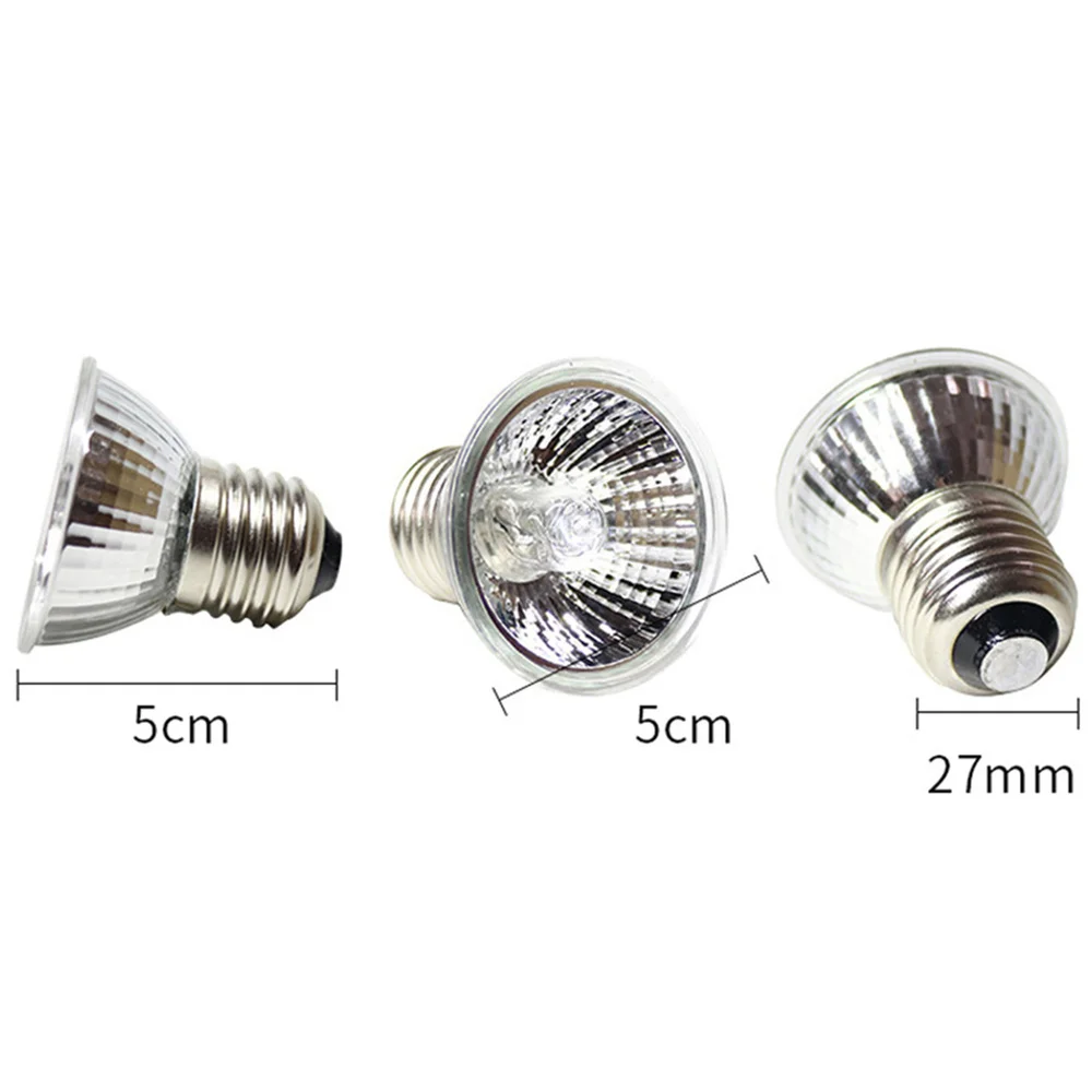 

3pcs 75W uvb+uva3.0 Reptile Lamp Bulb Turtle Basking Bulbs Heating Lamp Reptile Sun Light Bulb