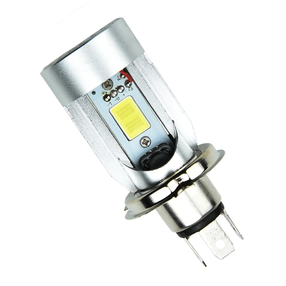 

With Angel Eyes Headlight 1PC Hi/Lo Power LED Motorcycle Waterproof 25W