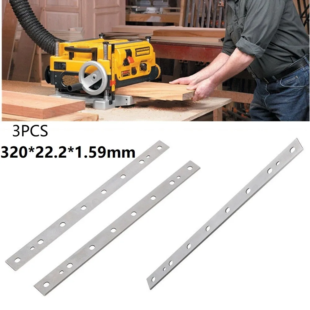 

3 шт. 13 "лезвия для строгального станка HSS для DW735 & DW735X заменяет DW7352 для деревообработки высокоскоростные стальные электроинструменты аксесс...