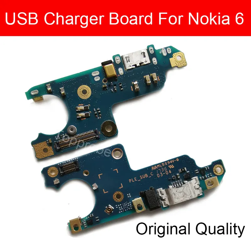 Микрофонная USB док-станция зарядная плата для Nokia 6 TA1000 TA1003 TA1025 модуль док-станции