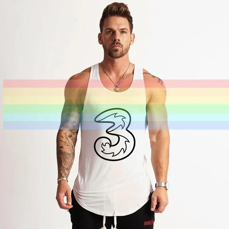 

y3 Yohji Yamamotos Classic signature vest gym For Men Limitied Edition Men's Brand Cotton Tees Amazing Short Sleeve TopsN26