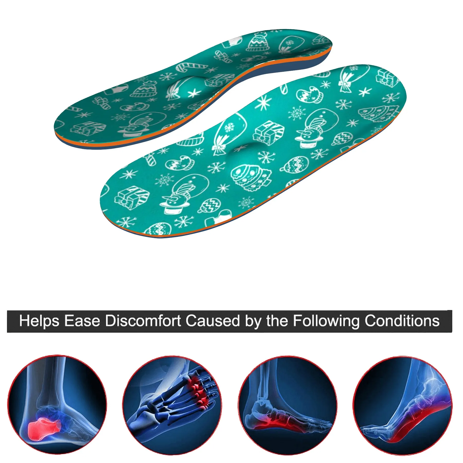 Ортопедический шаблон для плоскостопия Подошвенный Фасциит мужчин и женщин