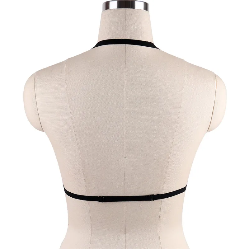 Сексуальная черная обвязка для Тела Бондаж грудь секс-игрушка женщин