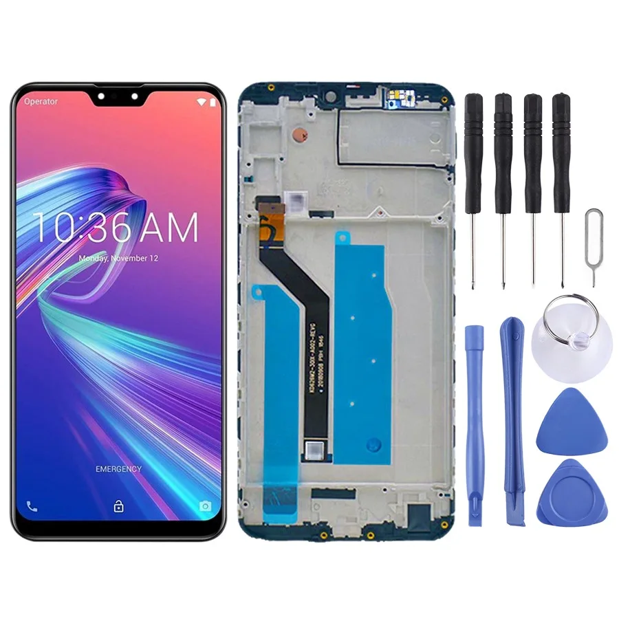 

Сенсорный ЖК-дисплей с рамкой для Asus Zenfone Max Pro M2 ZB631KL X01BDA
