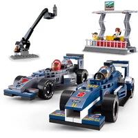 sluban f1 racing vehicle formula car classic building blocks racers figures model kit bricks toys for kids christmas gift 2021