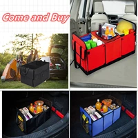 car storage organizer rear trunk collapsible toys food storage truck cargo container bags box car stowing tidying accessories