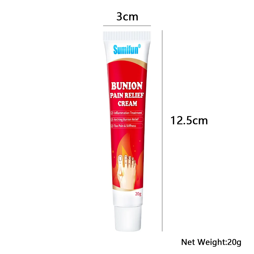 

3 PCS Sumifun Arthritis Cream Bunion Analgesic Ointment Herbal Medical Oil Pain Reliefing Wrist Toe Knee Joint Health Care