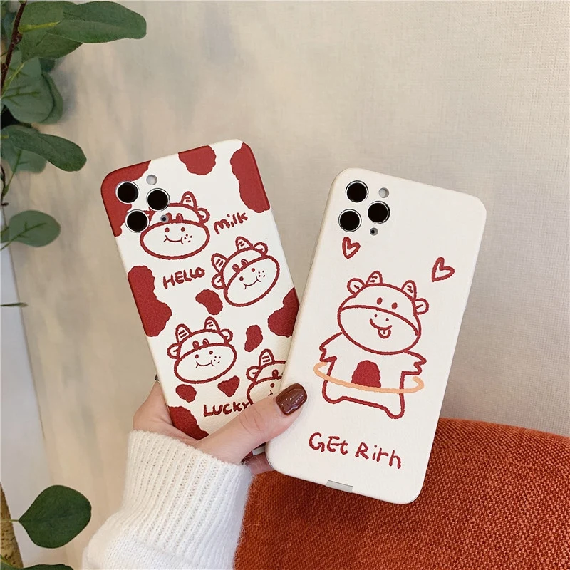 

Mobile Phone Protective Case Mobile Phone Case for iPhone Anti-Drop Soft Shell Cute Ins Style