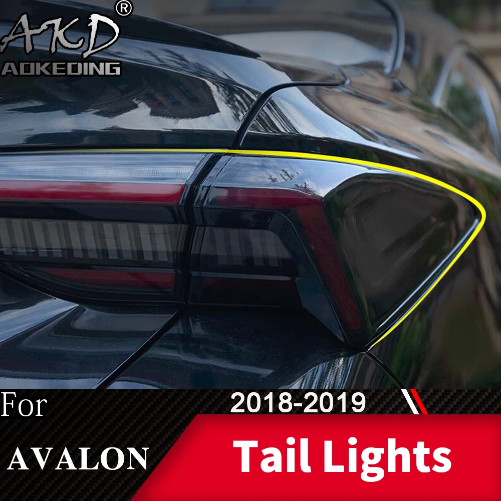 

For Car Toyota Avalon 2018-2020 Tail Lamp Avalon LED Fog Lights Day Running Light DRL Tuning Car Accessories Tail Lights