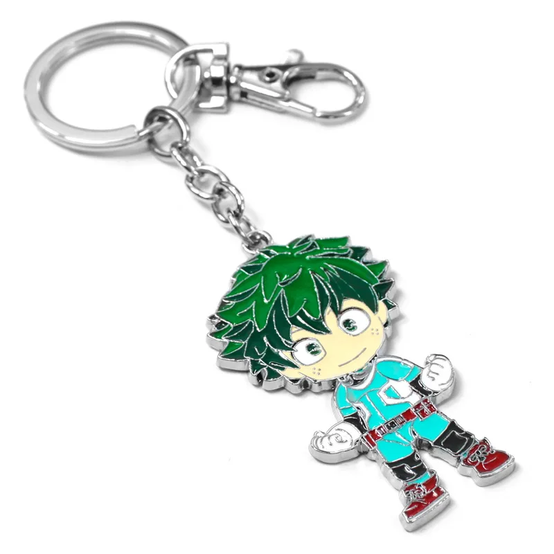 Мой герой Академия аниме металлический брелок с Midoriya Izuku Косплей Аксессуары