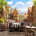 Настенная 3D фотобумага для гостиной, ресторана, кафе