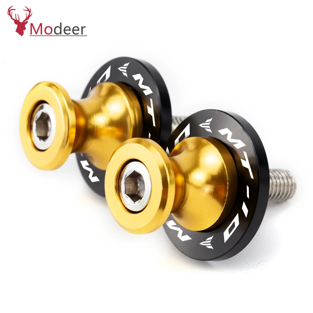 

Motorcycle CNC Aluminum Frame Stands 6MM Screws sliders Swingarm Spools Slider M6 For YAMAHA MT-10 MT10 MT 10 FZ-10 FZ 10