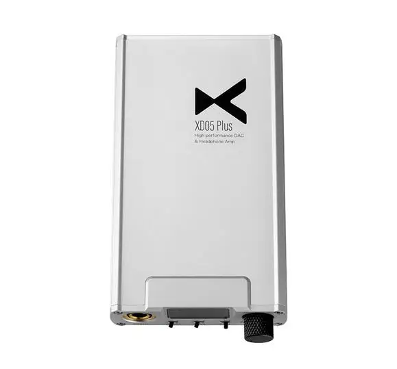 XDUOO XD-05 Plus портативный Настольный ЦАП и усилитель для наушников AK4493EQ XMOS XU208 32 бит/384 кГц DSD256 USB/коаксиальный/оптический/линейный вход - Цвет: Silver