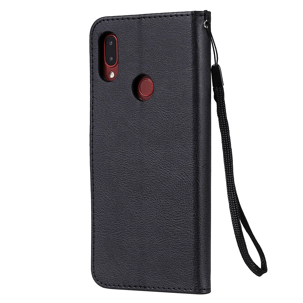 Кожаный чехол для Fundas Xiaomi Redmi Note 7 coque 5 6 Pro простой флип-кошелек чехлы телефонов с