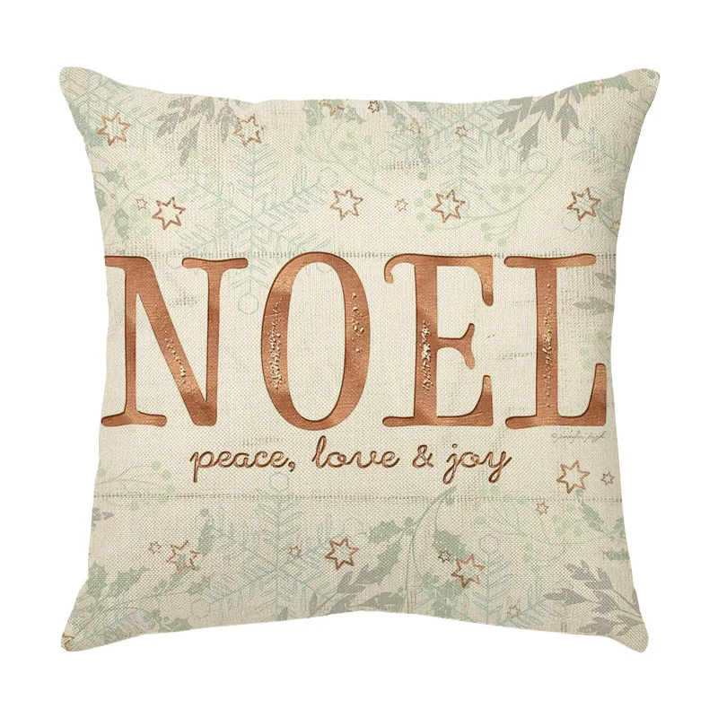 Новая Рождественская серия букв наволочка для дивана веселый мир радость чехол
