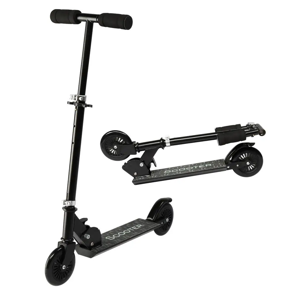 Adjustable Height Children Scooter For Teens Folding New Aluminum Alloy Scooter 27.9-31.5inch Non-slip Pedal Best Gift For Kids