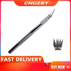 Нож для резки ремесла DIY, трафарет для резьбы по дереву, обрезная модель для гравировки, Ремонтный скульптурный нож для скальпеля, нож