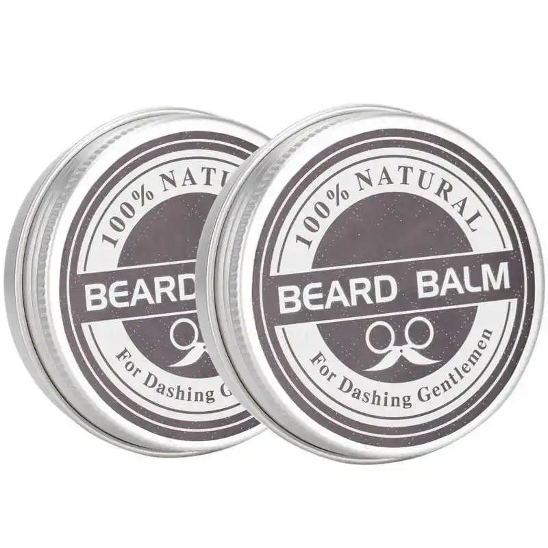 

60g Men Beard Cream Natural Men Beard Care Nourishing Anti-Itchy Beard Styling Care Cream Beard Care