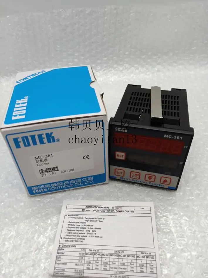 

new original FOTEK counter MC-361