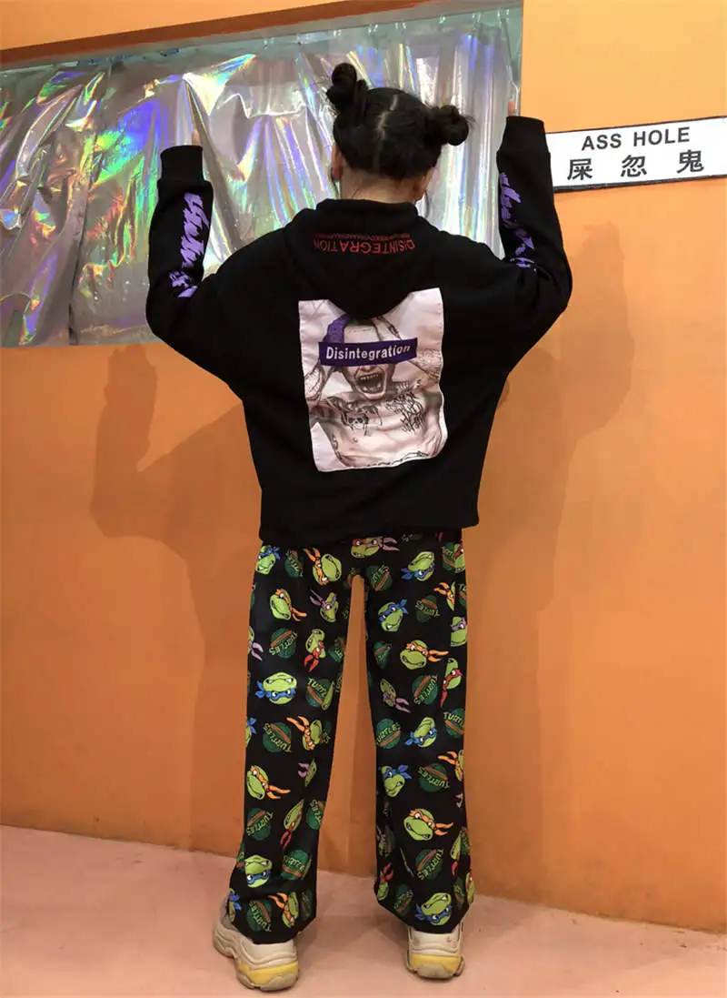 

Retro Cartoon Printed Pants Harajuku Streetwear Pants Woman Man Wide Leg Trousers Pantalones Mujer Cintura Alta